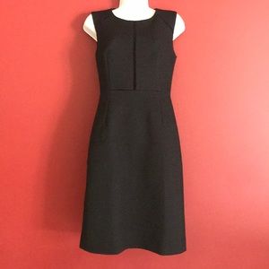 New J.Crew Black Sleeveless Portfolio Dress